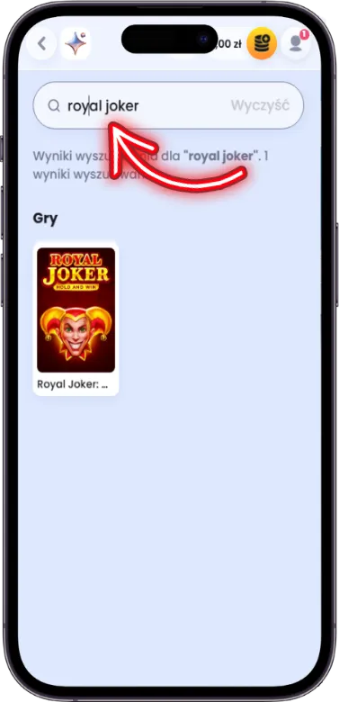 Znalezienie gry Royal Joker swinoujscie